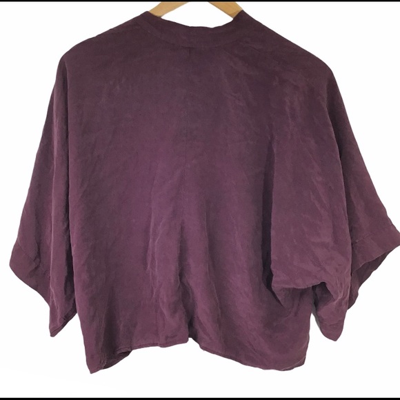 CHRISTIAN DIOR Vintage Silk Cardigan - Picture 2 of 2